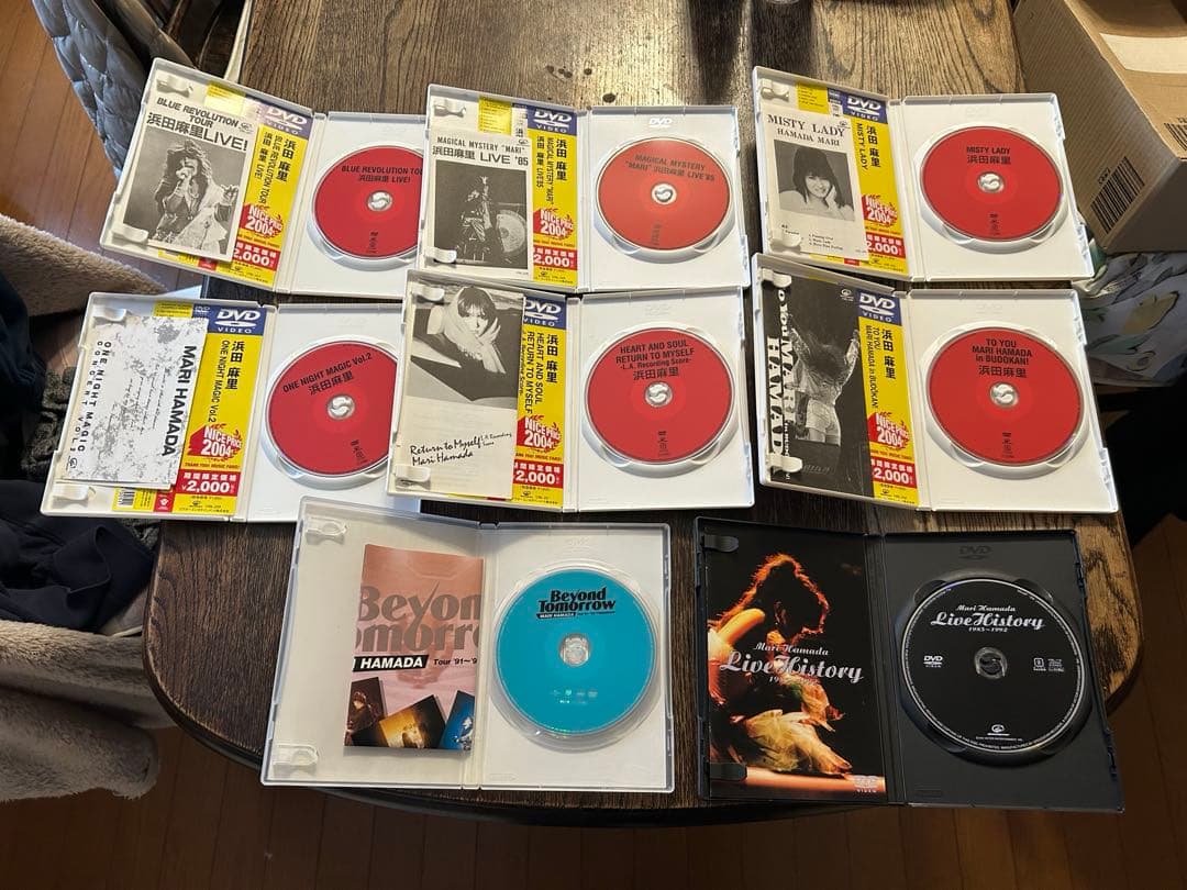 カ*ズ様 浜田麻里DVD9作品セット