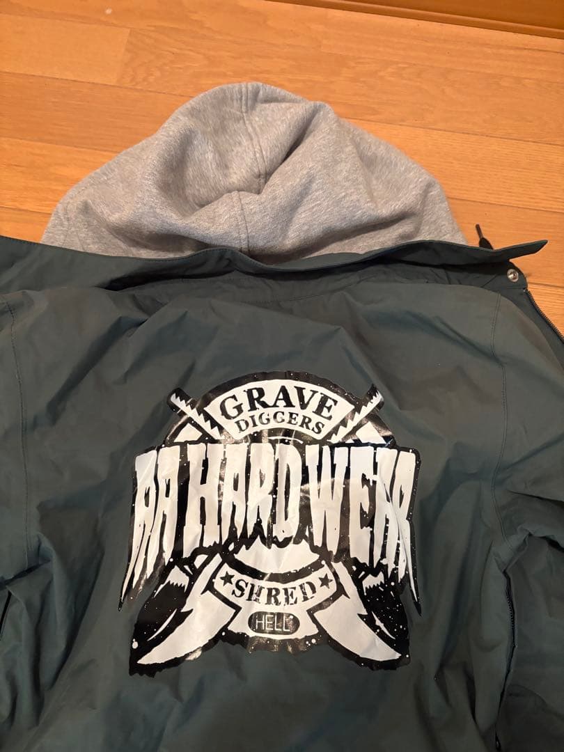 ダブルエーハードウェア上下セット　スノボウェア【美品】コーチジャケット