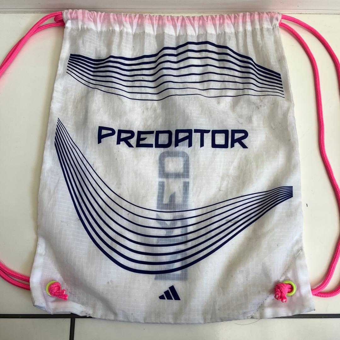 adidas Predator サッカーシューズ ホワイト/ピンク/イエロー