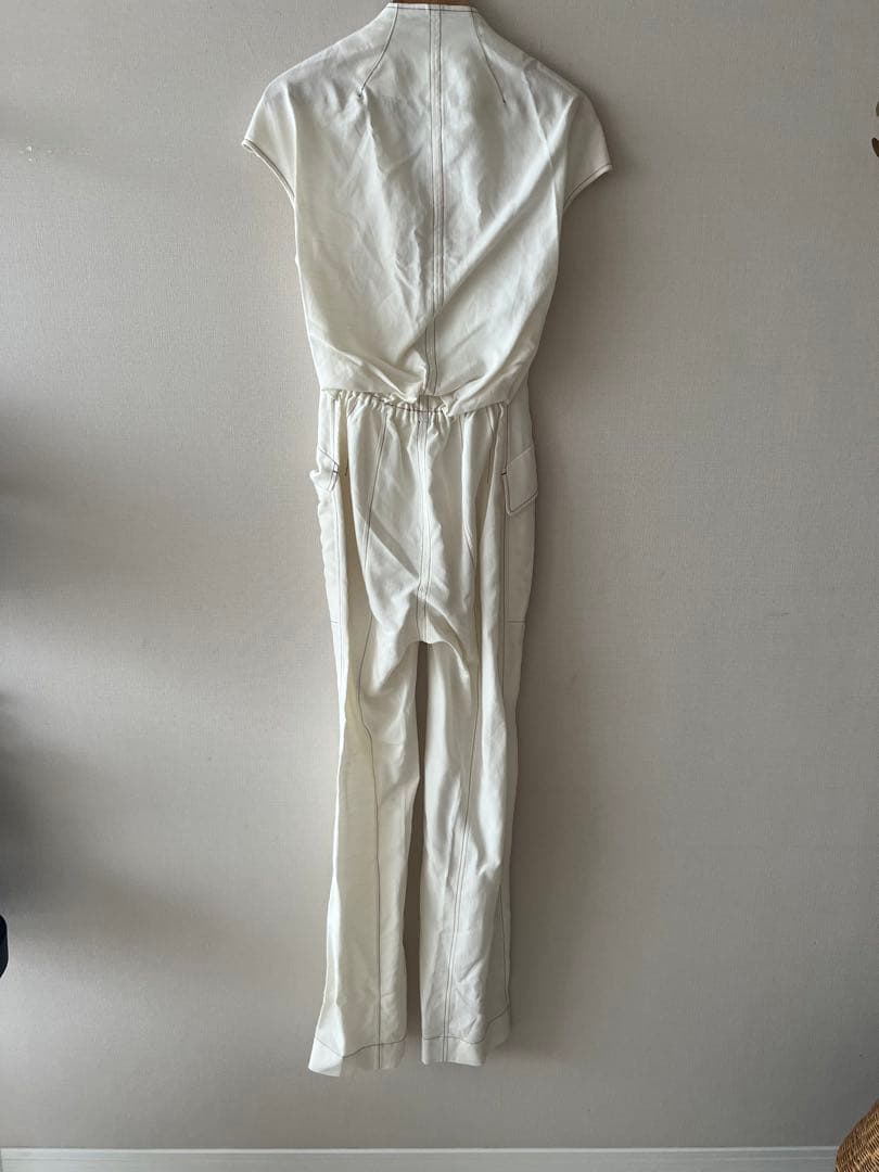 mamekurogouchiマメクロゴウチジャンプスーツホワイト系サイズ:2