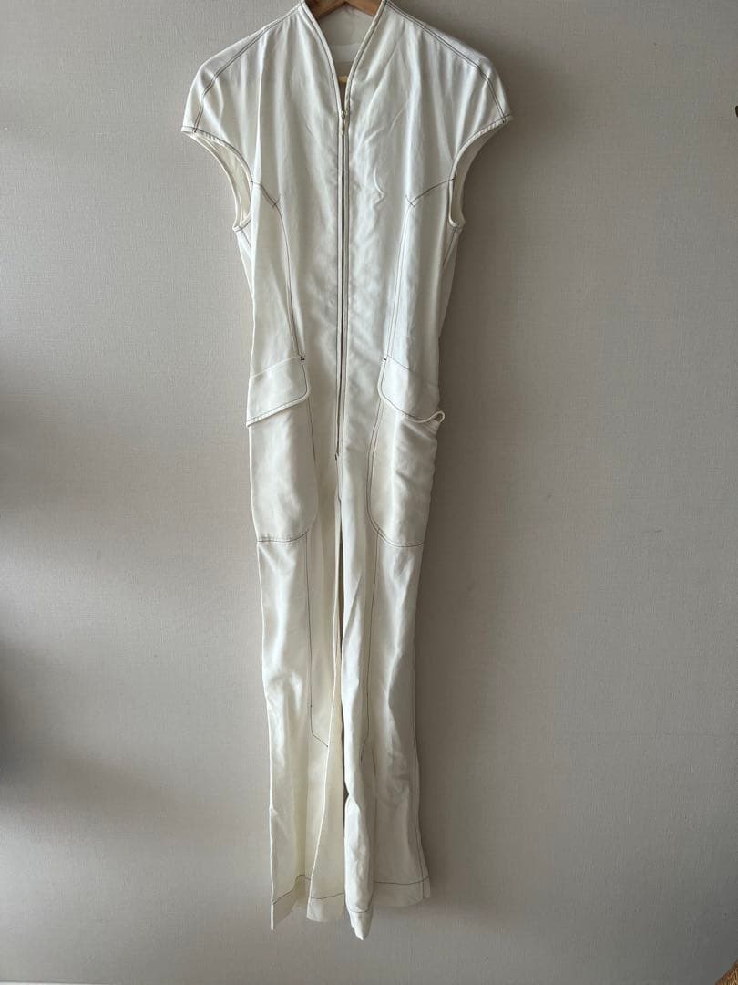 mamekurogouchiマメクロゴウチジャンプスーツホワイト系サイズ:2