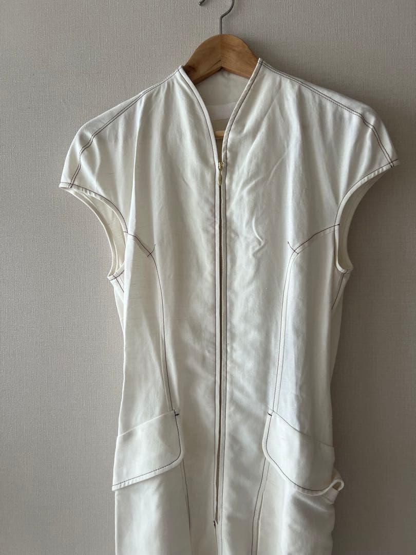 mamekurogouchiマメクロゴウチジャンプスーツホワイト系サイズ:2