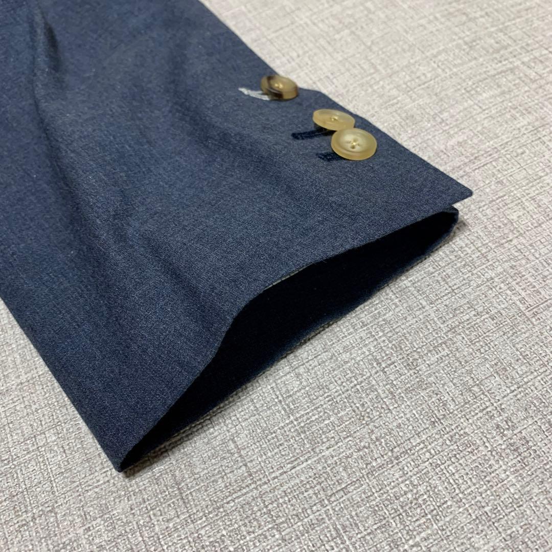 【美品 超希少XLXサイズ】ポールスミスコレクション　テーラードジャケット　青色