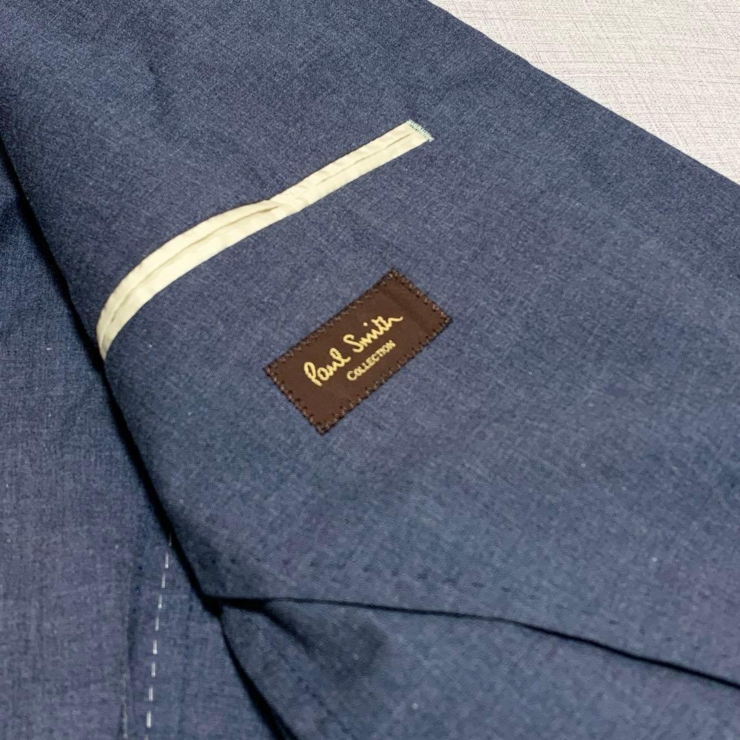 【美品 超希少XLXサイズ】ポールスミスコレクション　テーラードジャケット　青色