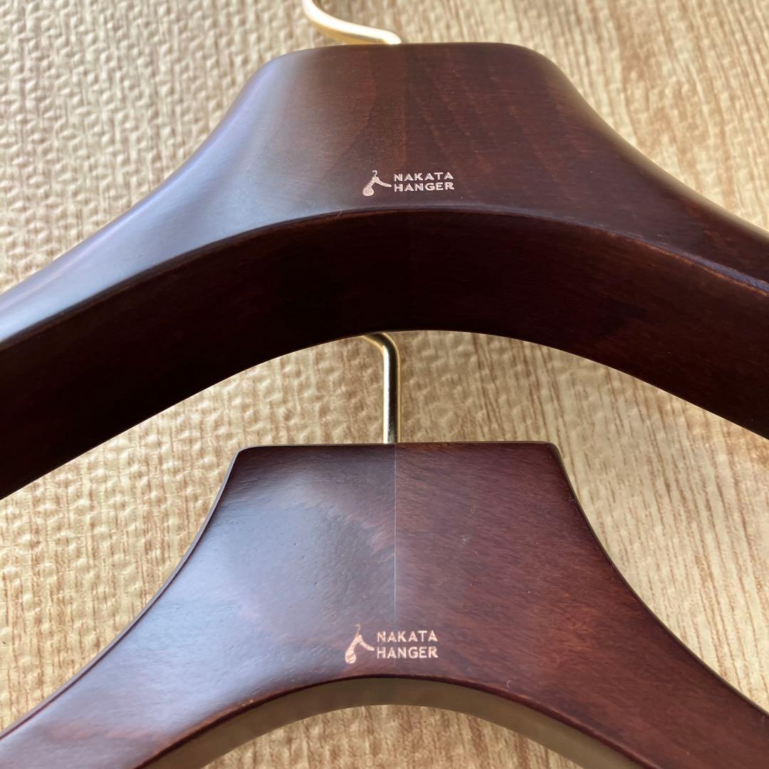 ナカタハンガー6本　中田ハンガー　スーツハンガー コート　シャツ　AUT-05N