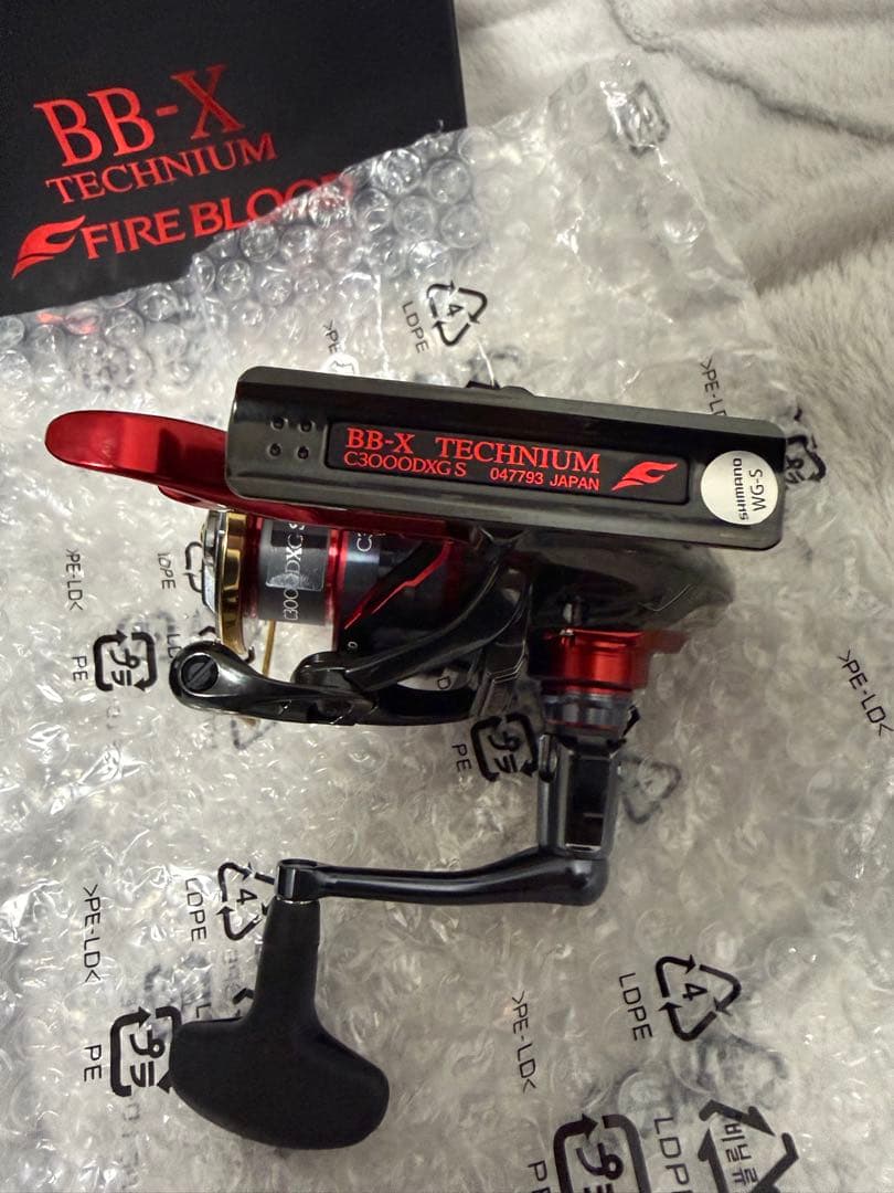 シマノ BB-X テクニウム ファイアブラッド C3000DXG S 左ハンドル