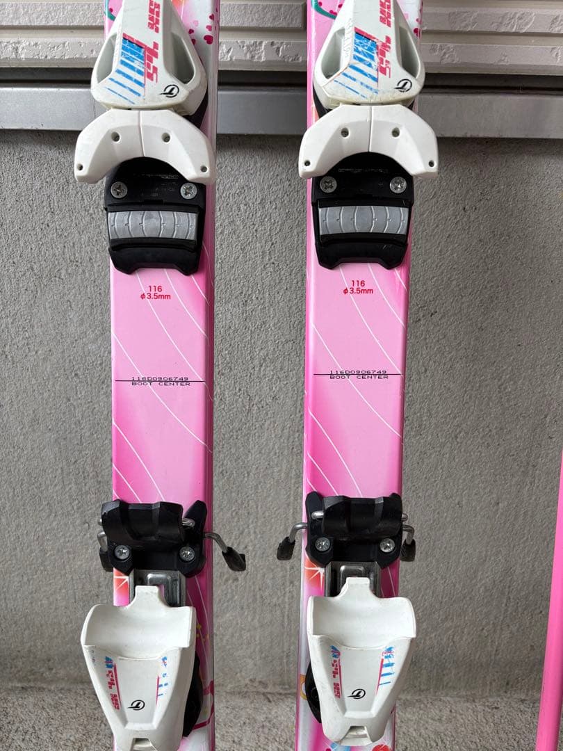 ◇KAZAMA◇Jrスキー4点セット 116cm