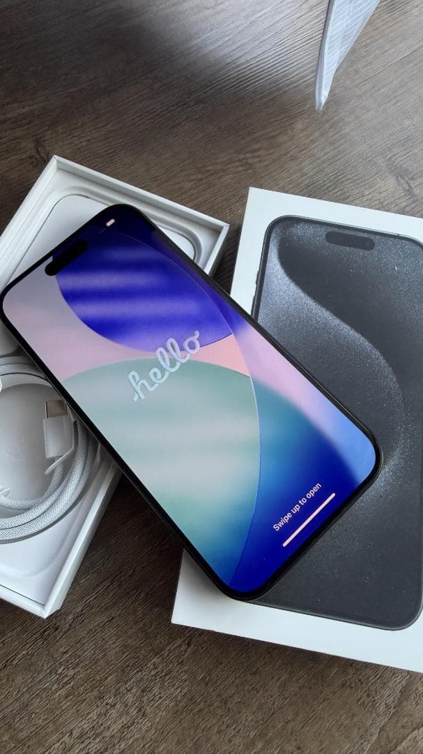 【美品・90%】iPhone 15 Pro 256GB BK