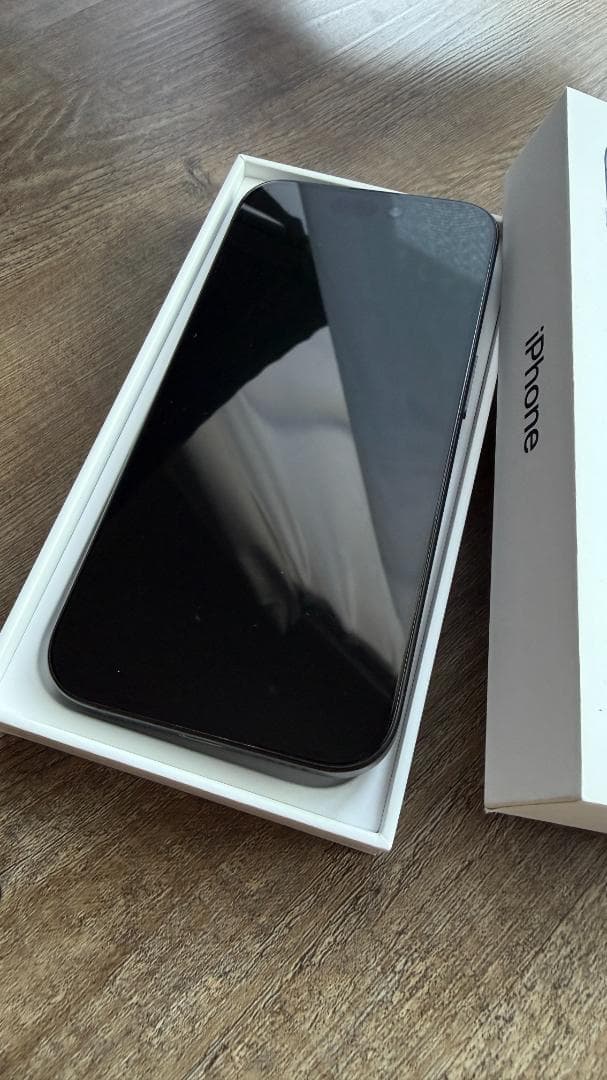 【美品・90%】iPhone 15 Pro 256GB BK