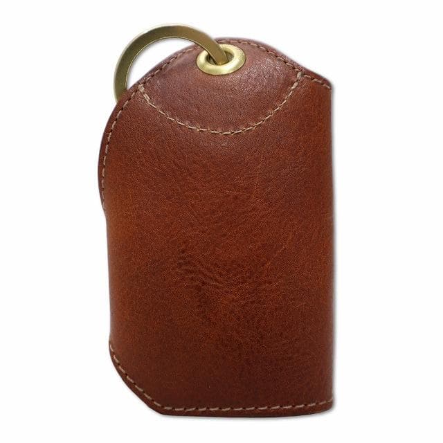 イルビゾンテ 2025AW 55周年 レザー キーケース BROWN(ブラウン)