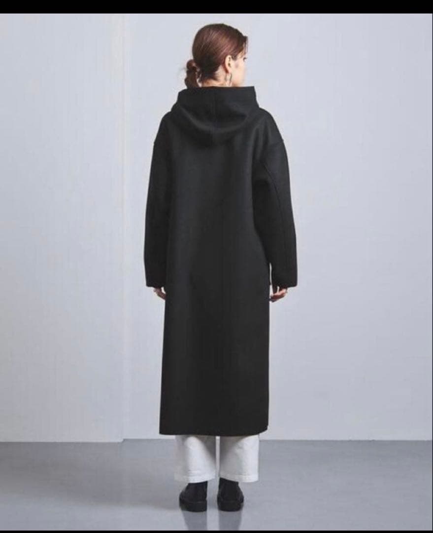 HYKE（ハイク） メルトン HOODED WORK コート　サイズ2