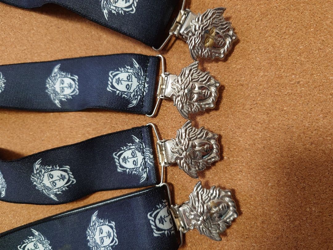 VERSACE ヴェルサーチ サスペンダー メデューサ