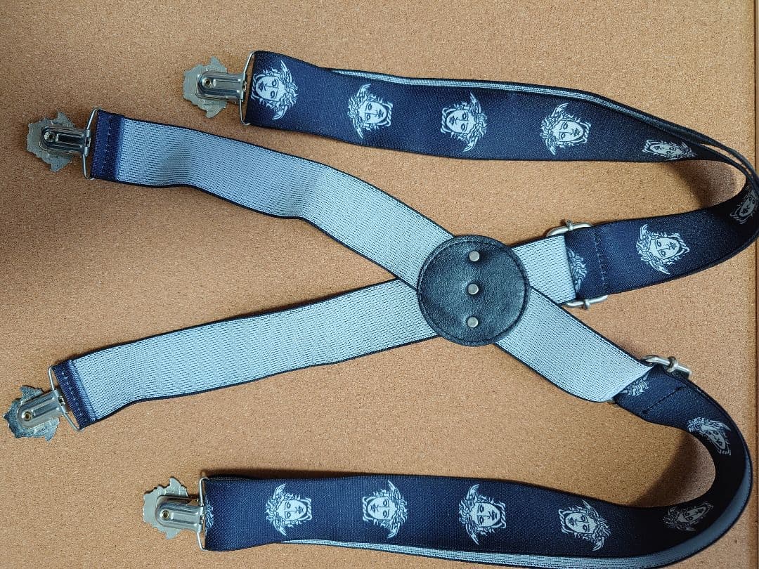 VERSACE ヴェルサーチ サスペンダー メデューサ