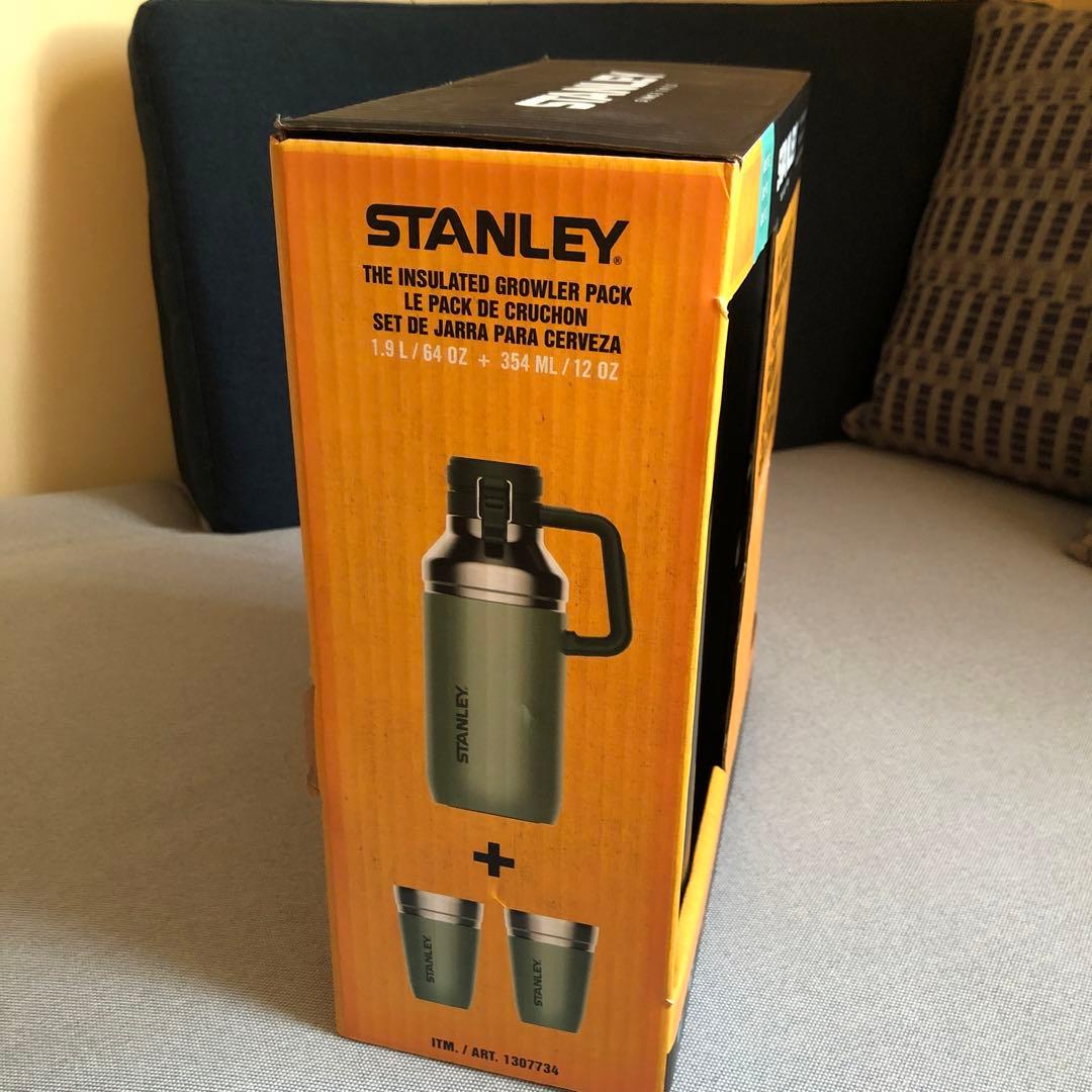 値下げ STANLEY 未使用 1.9Lグロウラー スクナー付