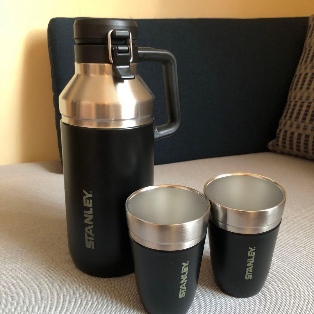 値下げ STANLEY 未使用 1.9Lグロウラー スクナー付