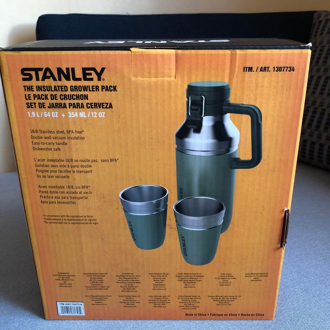 値下げ STANLEY 未使用 1.9Lグロウラー スクナー付