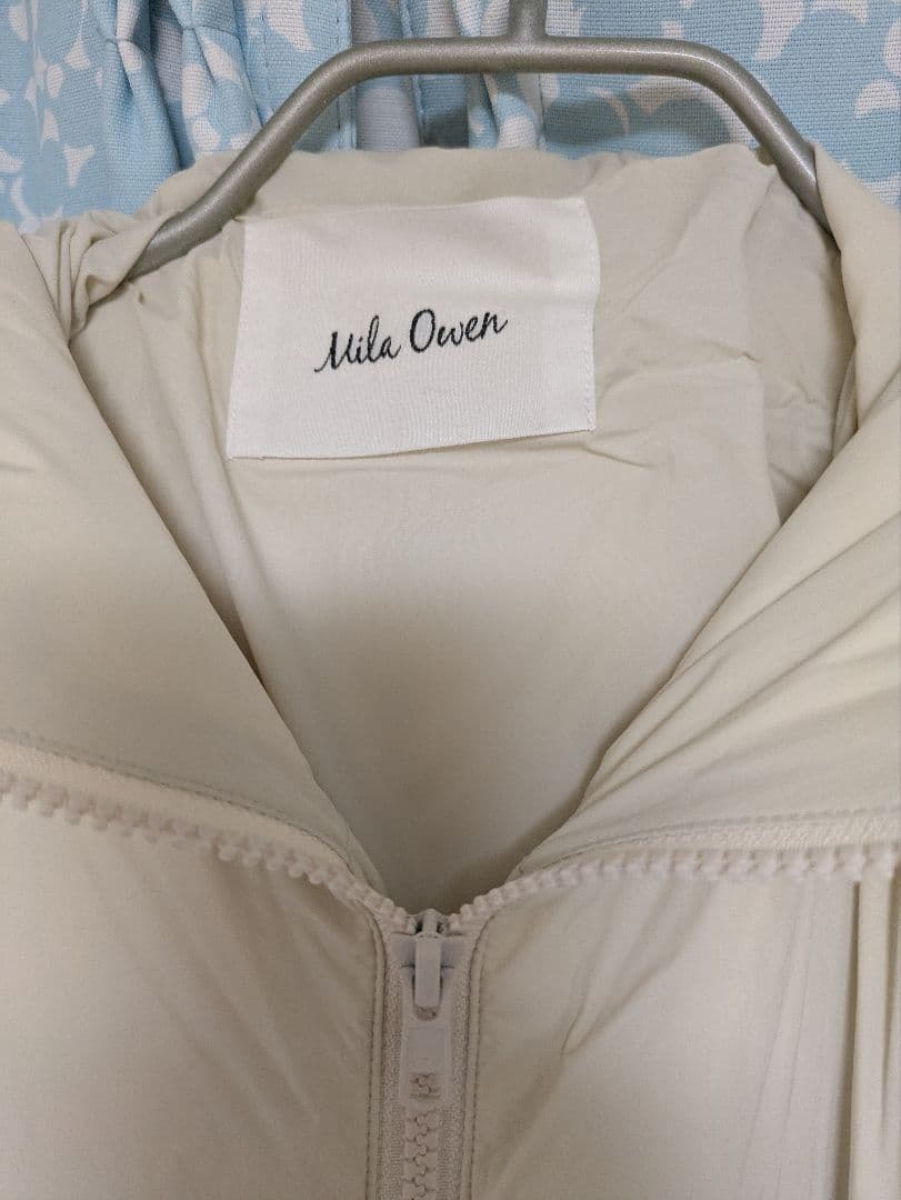 ミラオーウェン☆ミラオーウェン サイドリボンダウンポンチョ☆ベスト