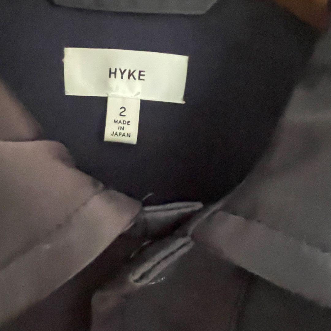 HYKE コーチジャケット　ネイビー　サイズ2