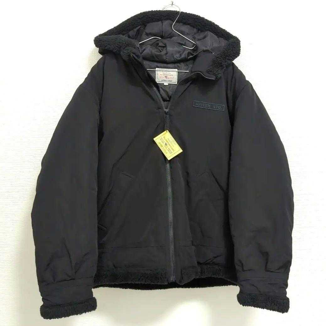 タグ付き AVIREX B-3 フライトジャケット　XXL 黒 ビッグサイズ
