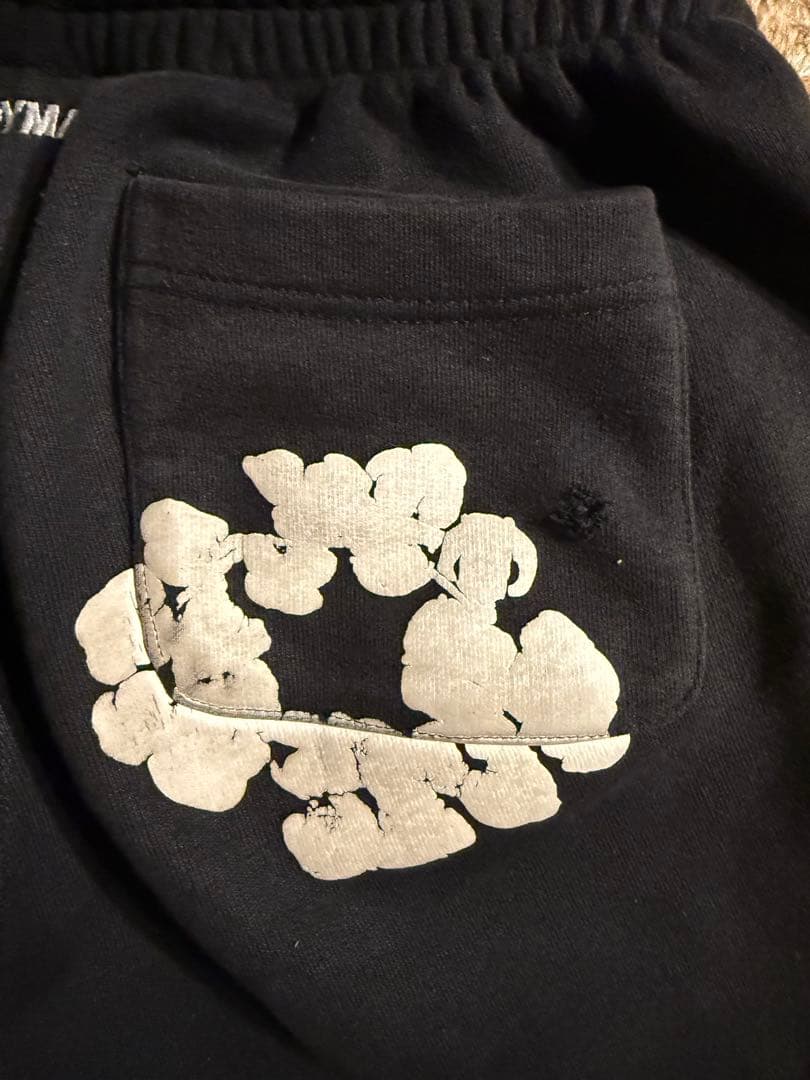 デニムティアーズフレアパンツ