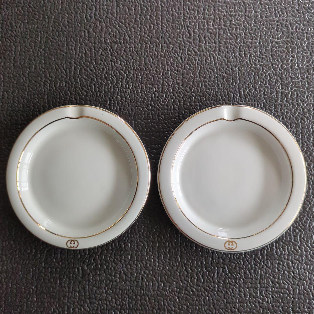 グッチ　灰皿　２枚セット　オールドグッチ