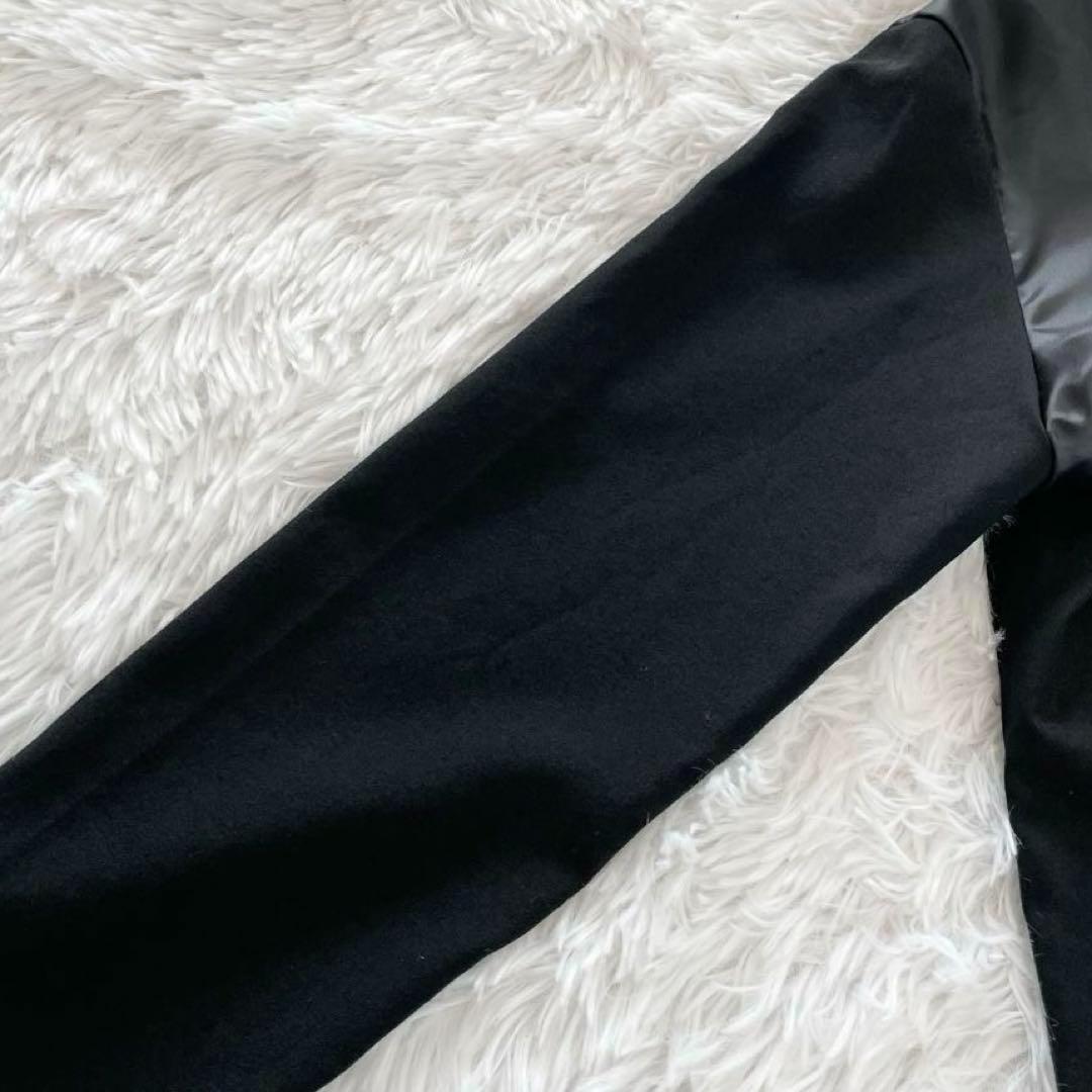 コムデギャルソン　マキシ丈ワンピース・花柄・刺繍レース・異素材ドッキング・90s