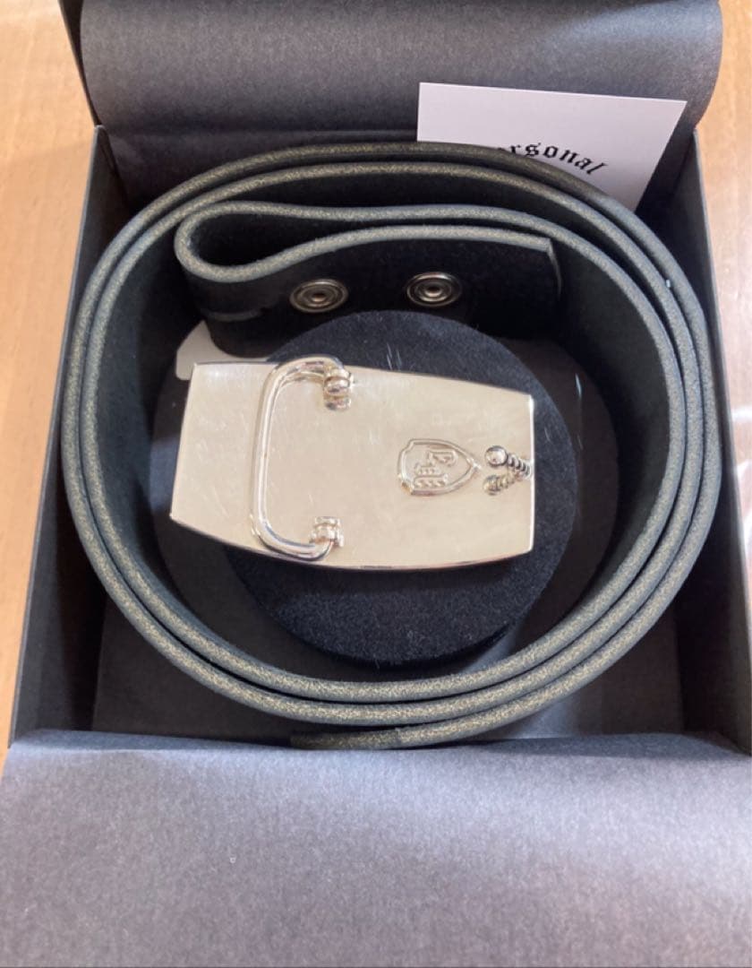 時計 PJ Wood Silver Backle with leather Belt