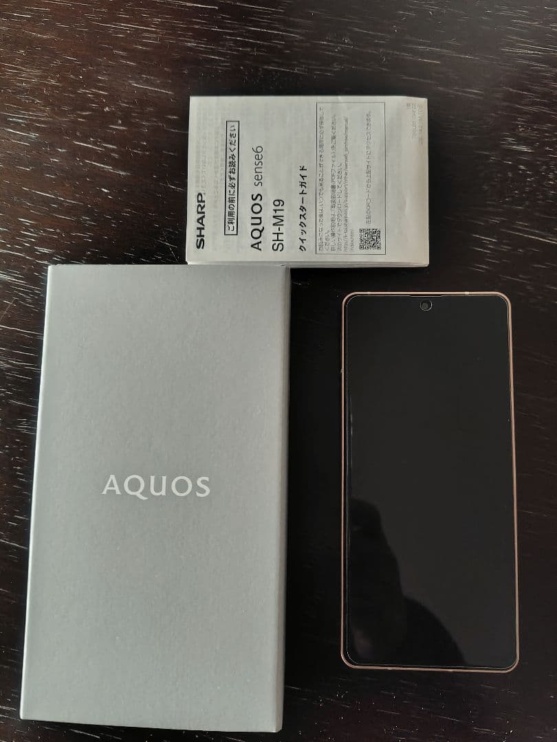 SHARP AQUOS sense6 6GB/128GB　SIMフリー