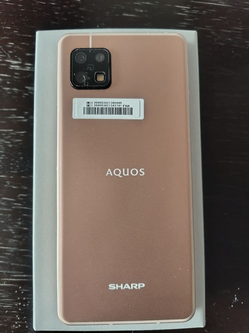 SHARP AQUOS sense6 6GB/128GB　SIMフリー