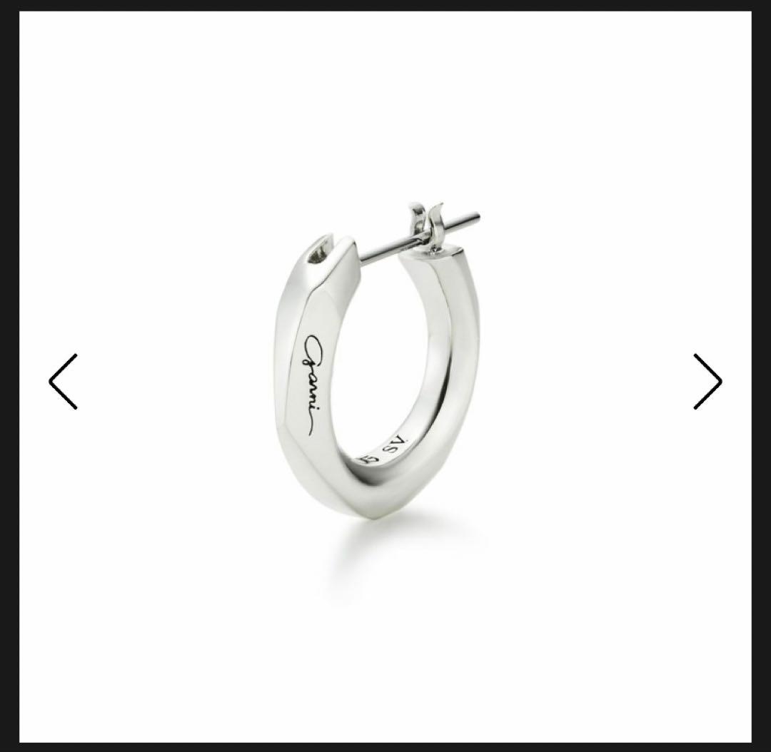 GARNI シルバー ピアス　左耳用　Lサイズ