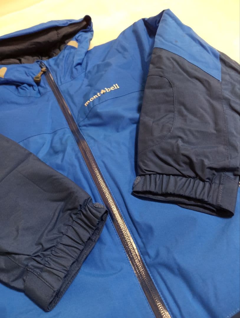 美品mont-bell　キッズ　スキーウェア　上下　セット　130cm