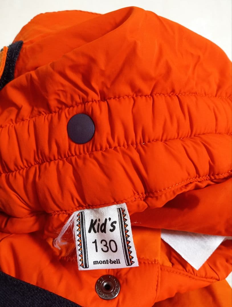 美品mont-bell　キッズ　スキーウェア　上下　セット　130cm