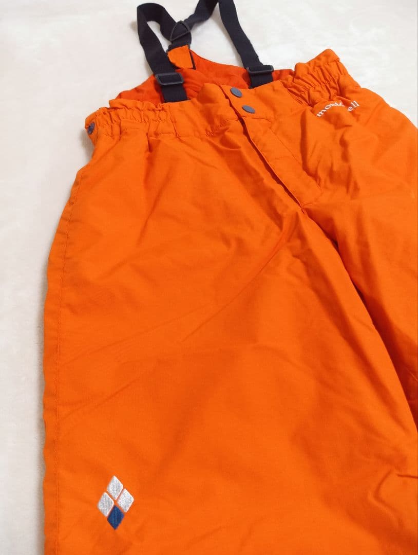 美品mont-bell　キッズ　スキーウェア　上下　セット　130cm