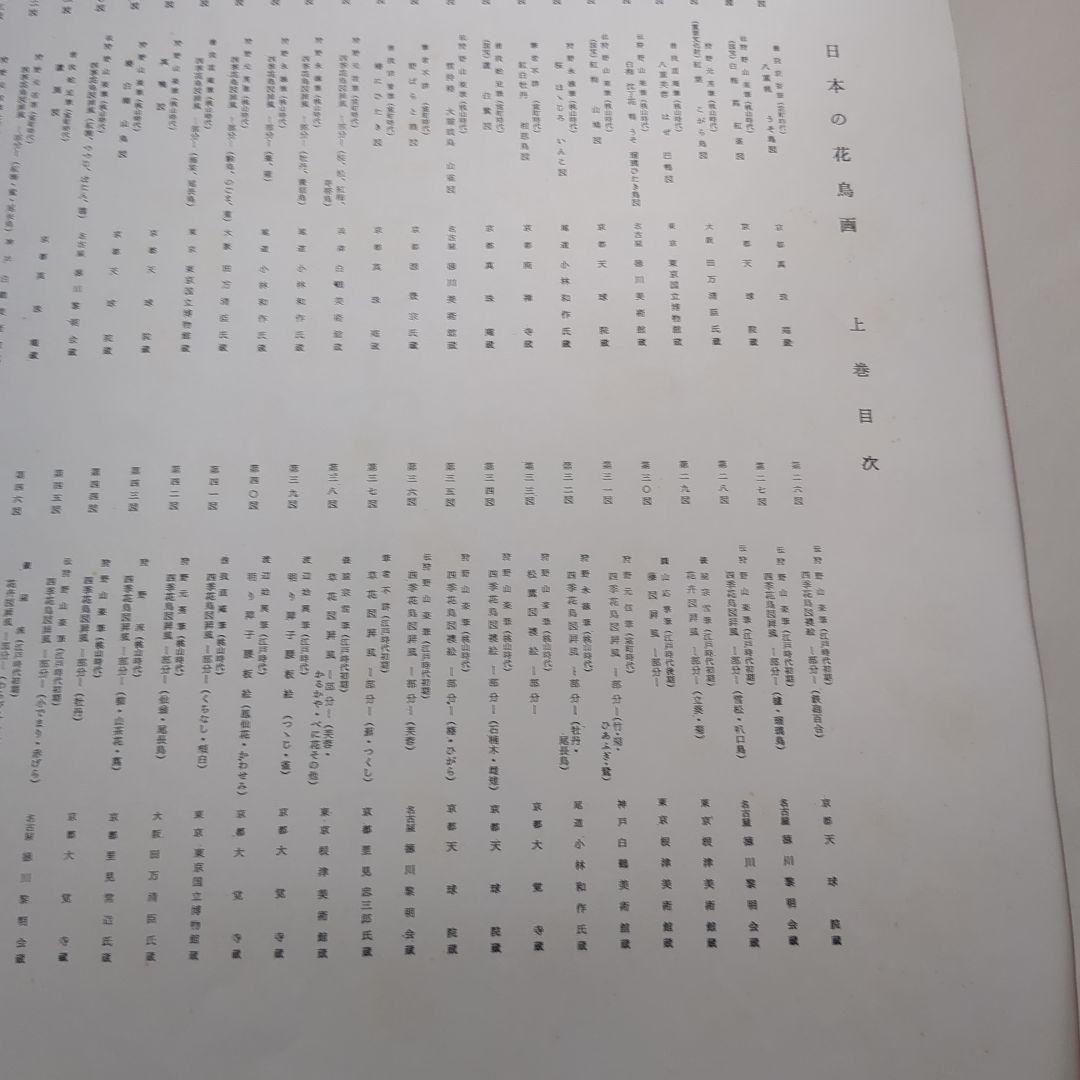 日本の花鳥画　光琳社出版刊