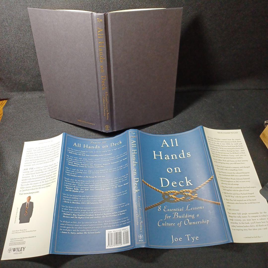 461_洋書 Joe Tye「All Hands on Deck」