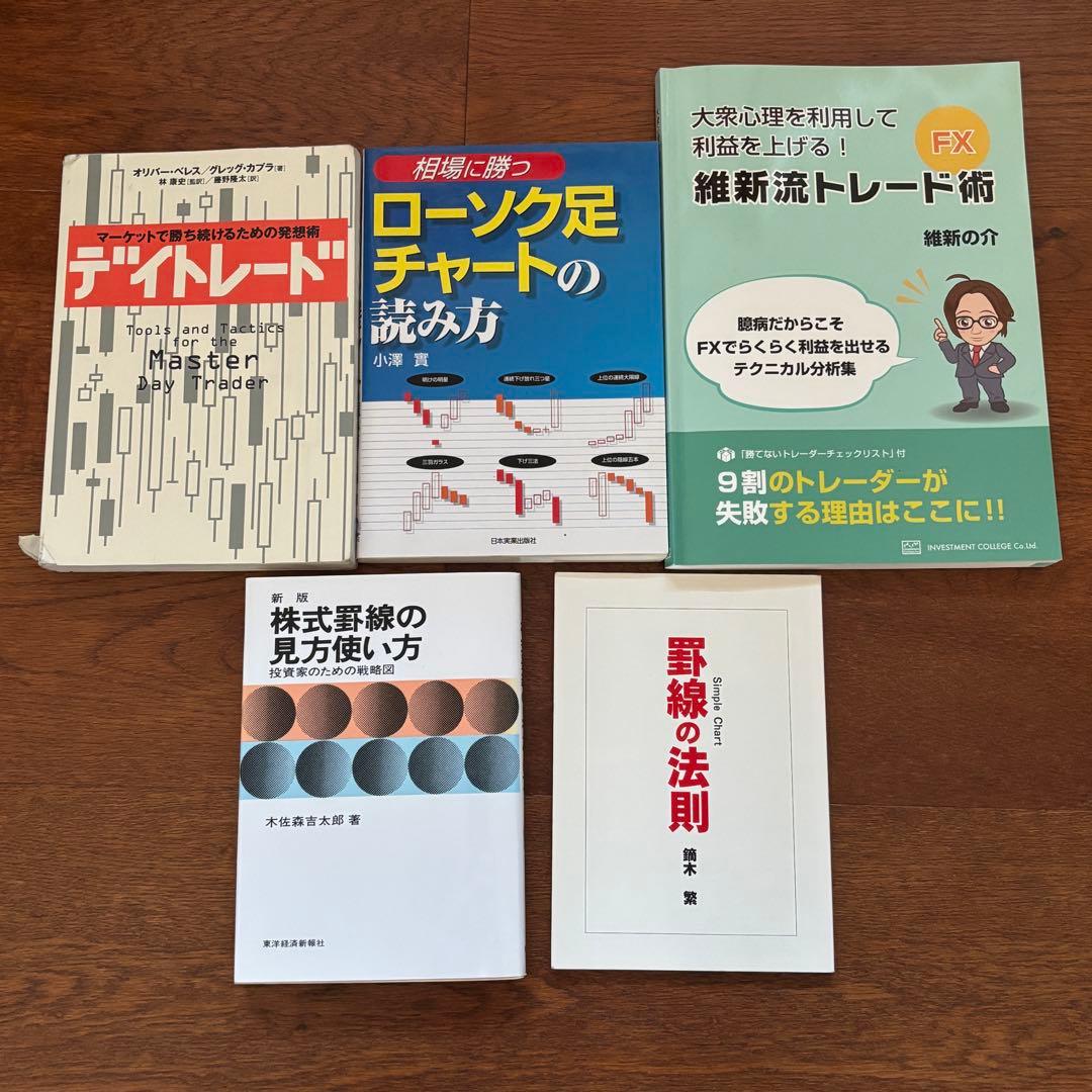 株、FX、投資等関連書籍17冊まとめ売り
