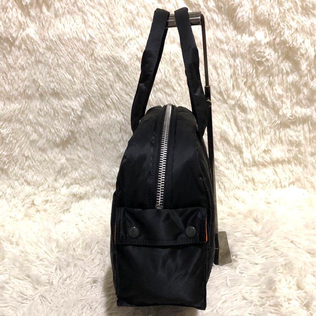 未使用級✨ポーター　吉田カバン タンカー　ボストンドラムバッグ ブラック