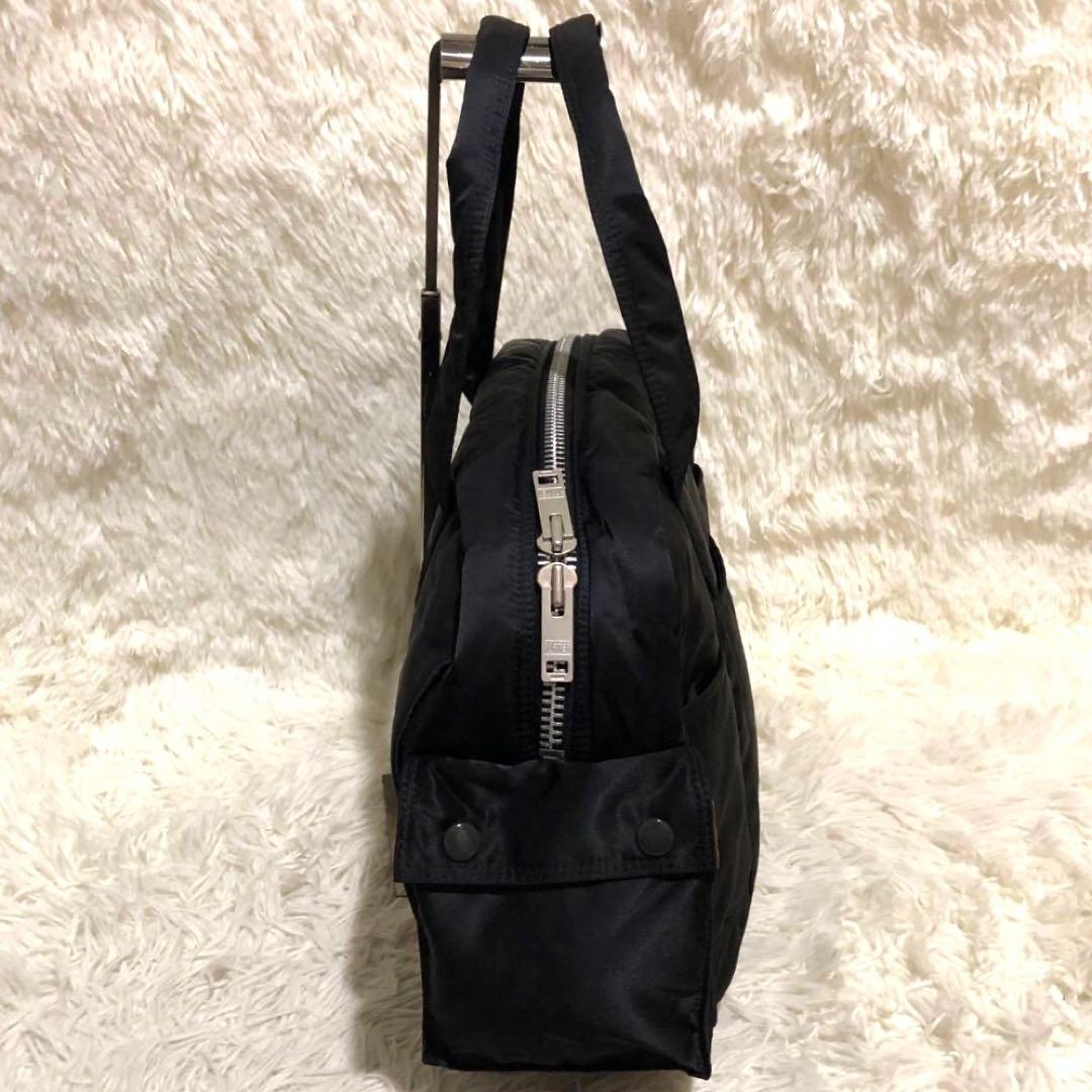 未使用級✨ポーター　吉田カバン タンカー　ボストンドラムバッグ ブラック