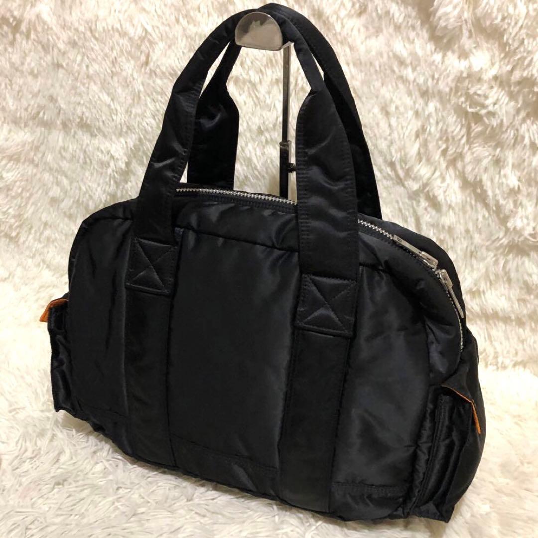 未使用級✨ポーター　吉田カバン タンカー　ボストンドラムバッグ ブラック