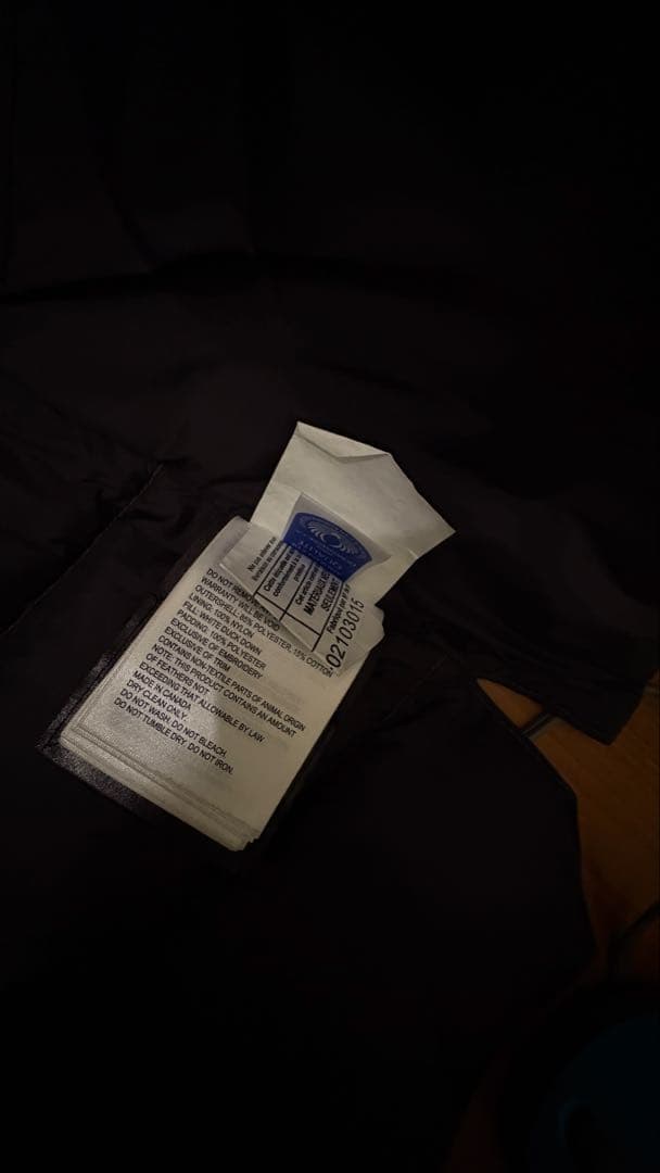 かおりんページ　カナダグース ベスト