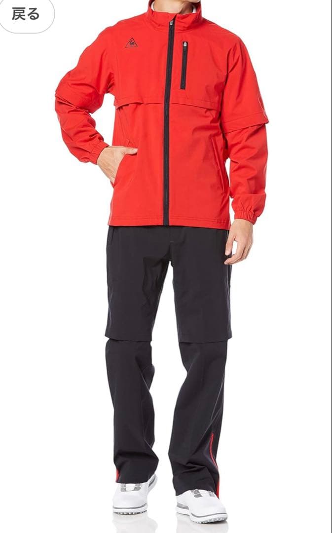 ルコック　ゴルフ　レインウェア