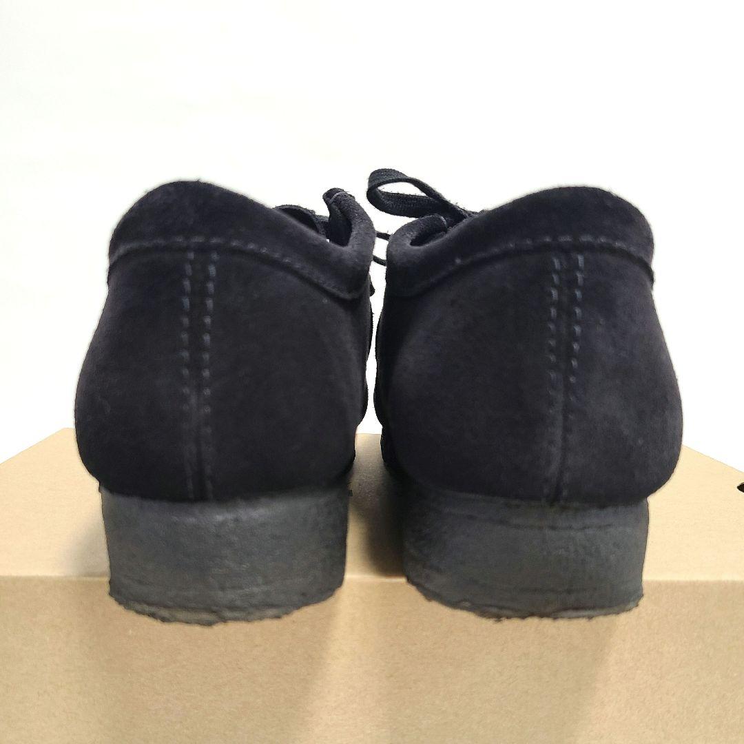 美品Clark Wallabee メンズ 6.5 ブラック ユナイテッドアローズ