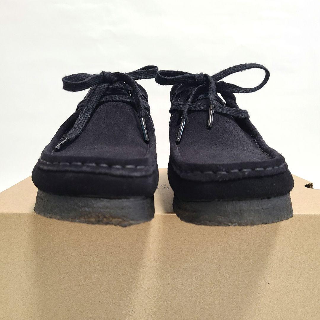 美品Clark Wallabee メンズ 6.5 ブラック ユナイテッドアローズ