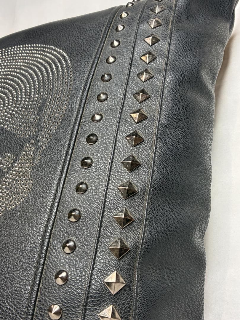 ▼KARE▲　レザークッション　スカル　スタッズ　カレ　デザイナーズ　レア