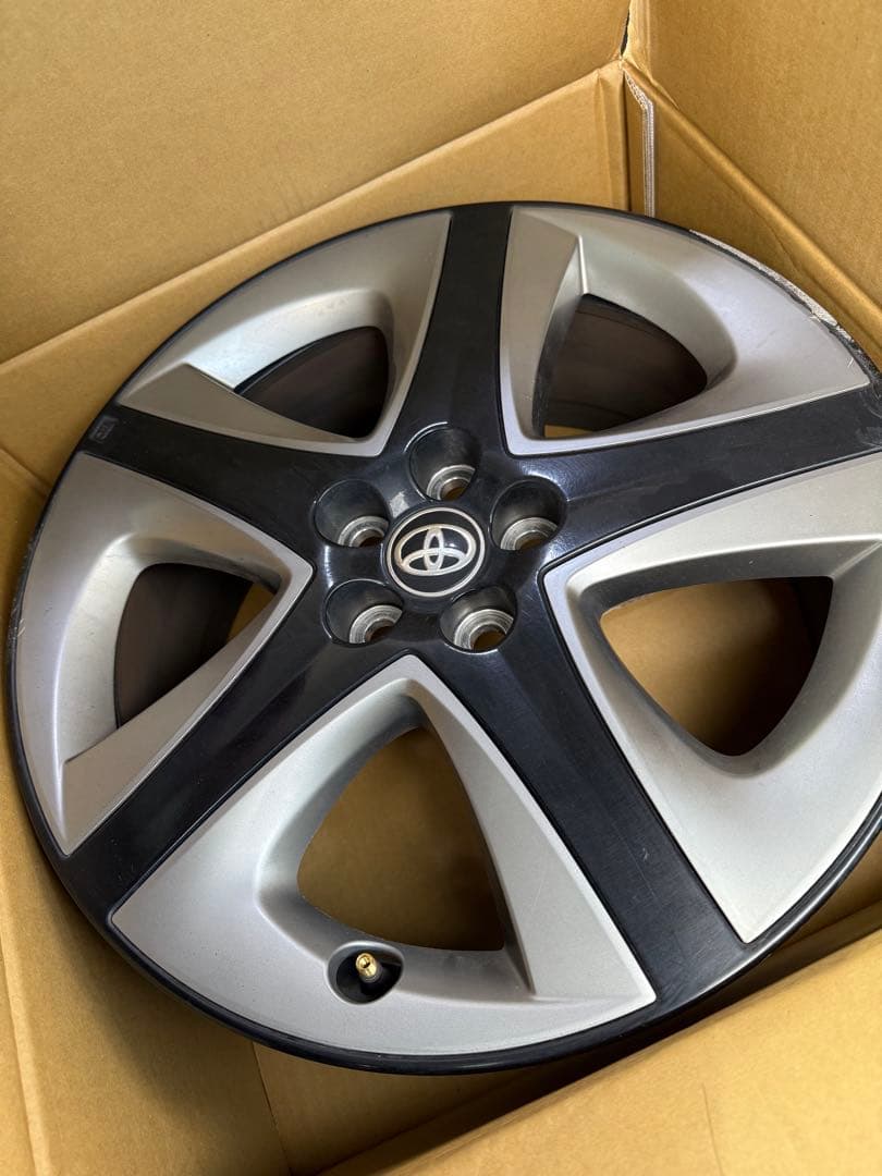 トヨタ 17インチ ホイール 5本スポーク