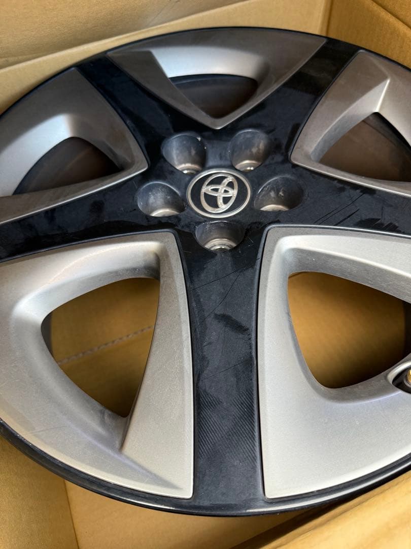 トヨタ 17インチ ホイール 5本スポーク
