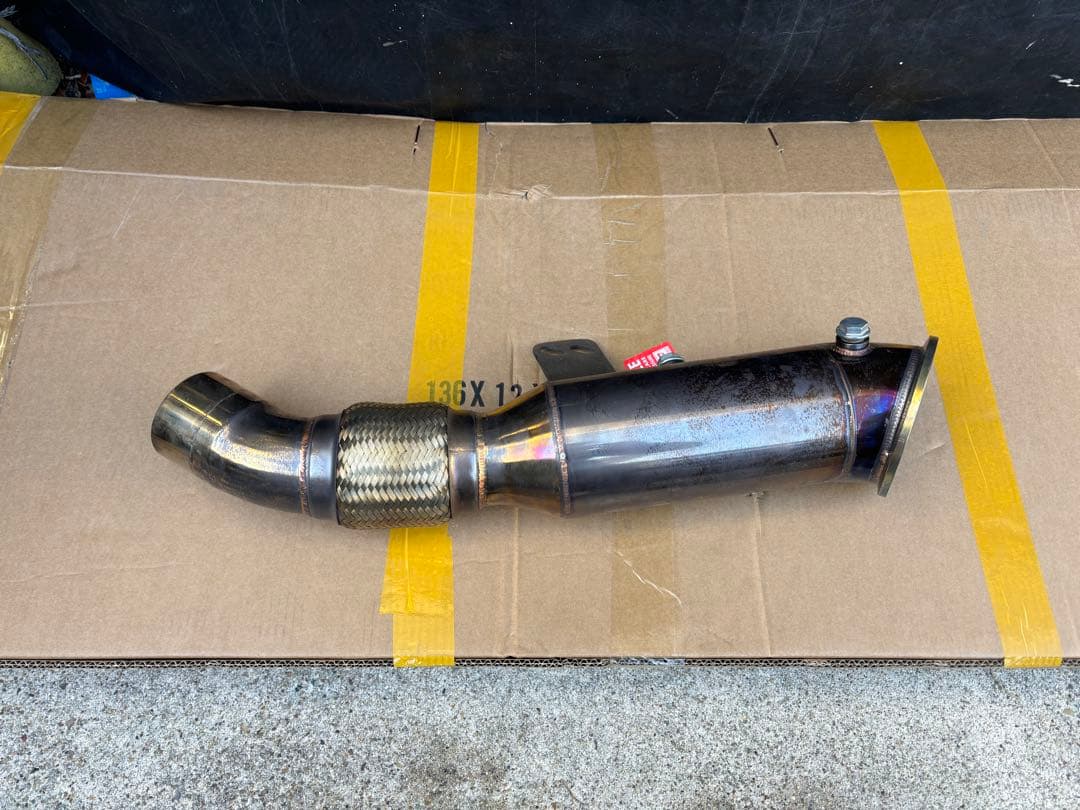 GRスープラ　ダウンパイプ　ナガホリレーシング