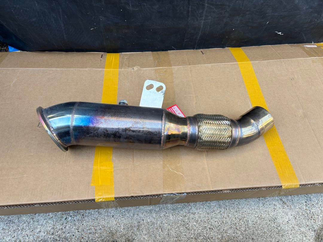 GRスープラ　ダウンパイプ　ナガホリレーシング