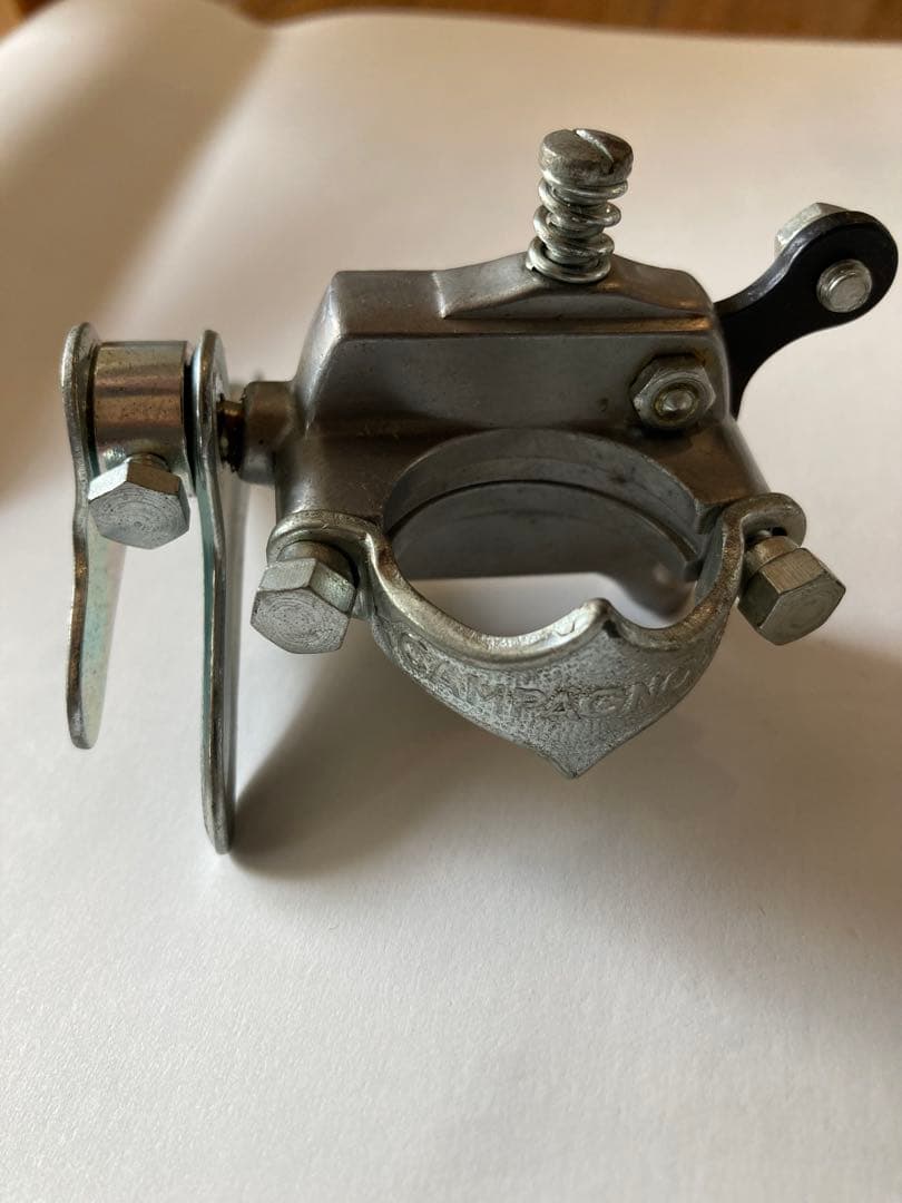 ビンテージ　カンパニョーロ　フロントディレイラー スライド式