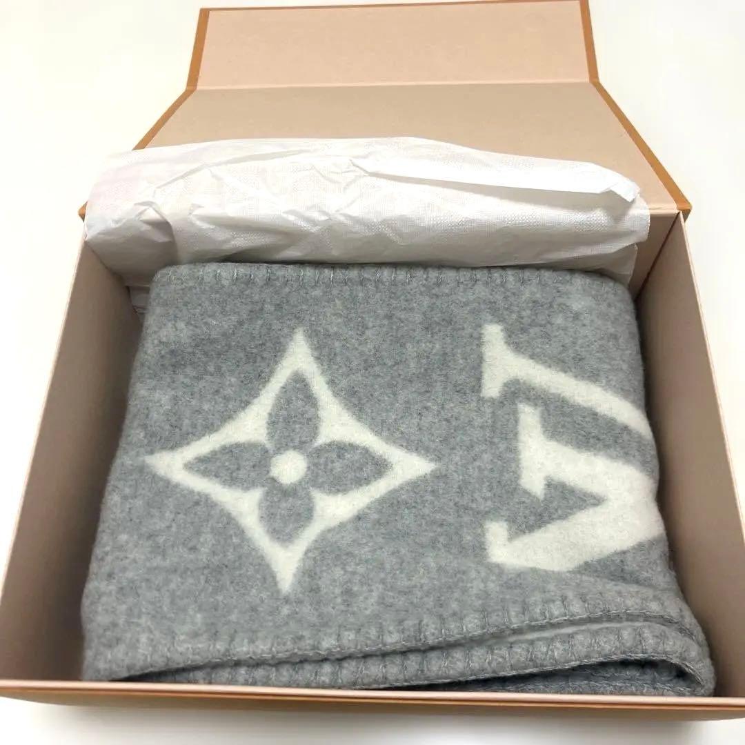 ルイヴィトン　カシミヤマフラー